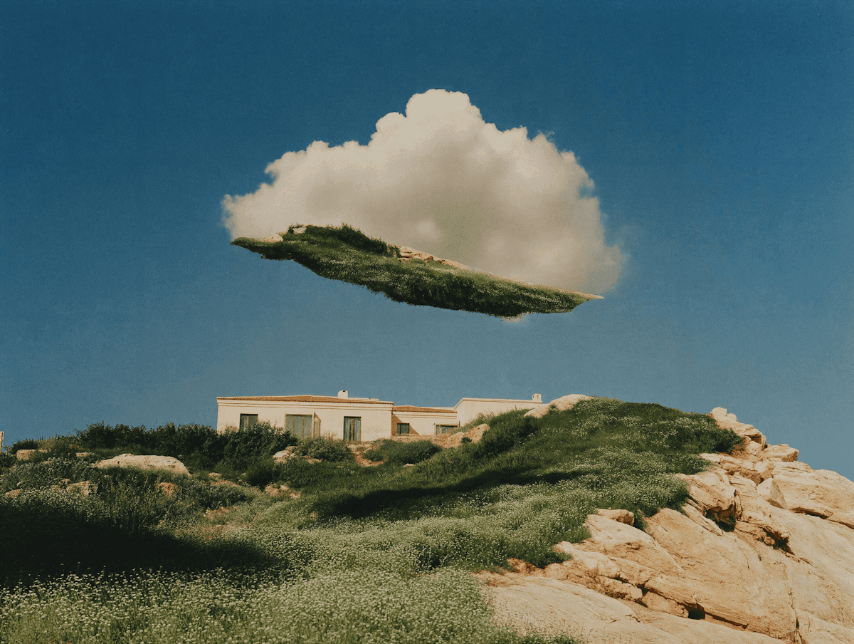 Team at a corporate off-site event